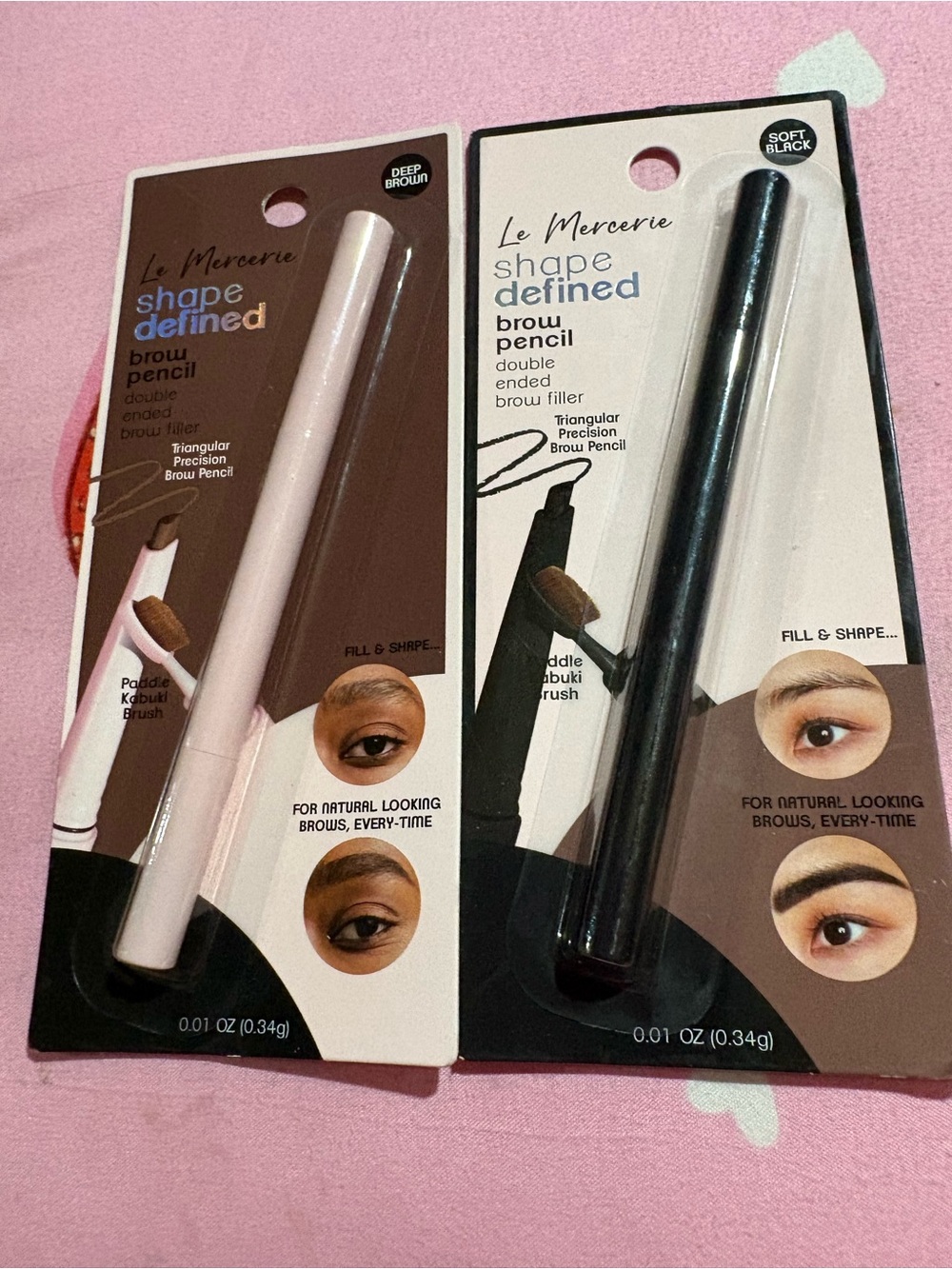 Shape Defined Brow Pencil - Soft Black & Deep Brown